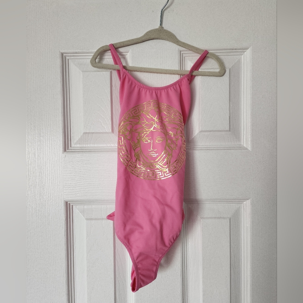 Little Girls Versace Bathing Suit